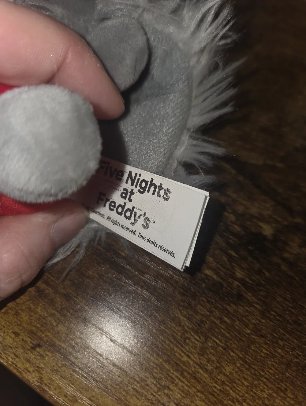 Roxy Roxanne Wolf Plush Backpack Hanger Five Nights at Freddy's Security Breach